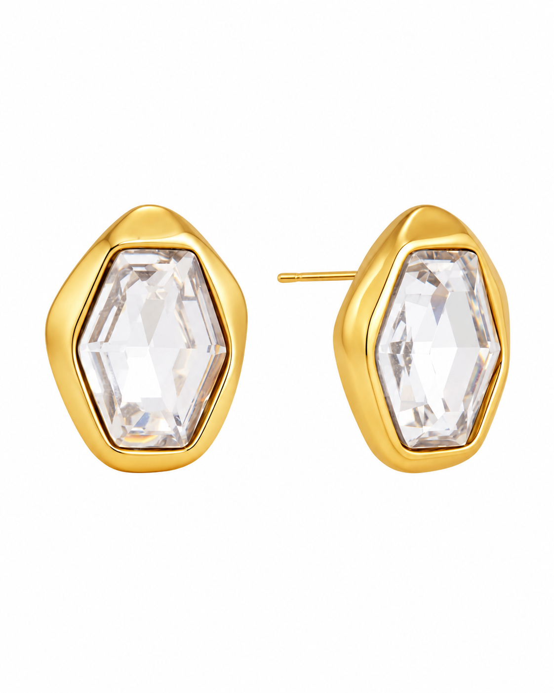 Lumi Geometric Crystal Earrings Series
