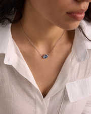 Elara Hex Crystal Necklace Series