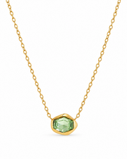 Elara Hex Crystal Necklace Series