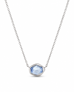 Elara Hex Crystal Necklace Series