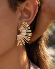 Solara Sunburst Earrings Series