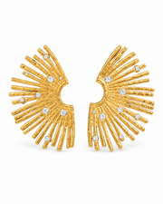 Solara Sunburst Earrings Series