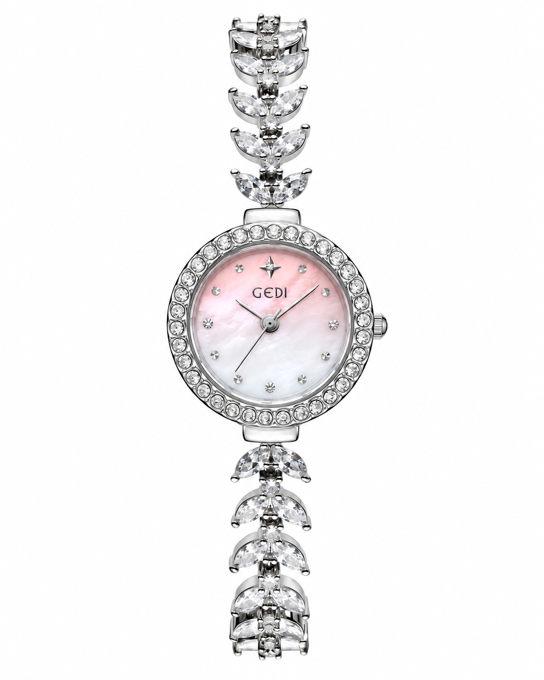 Elara Crystal Bracelet Watch