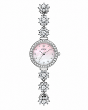 Elara Crystal Bracelet Watch