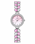 Elara Crystal Bracelet Watch