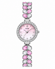 Elara Crystal Bracelet Watch