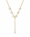 Liora Crystal Y Necklace