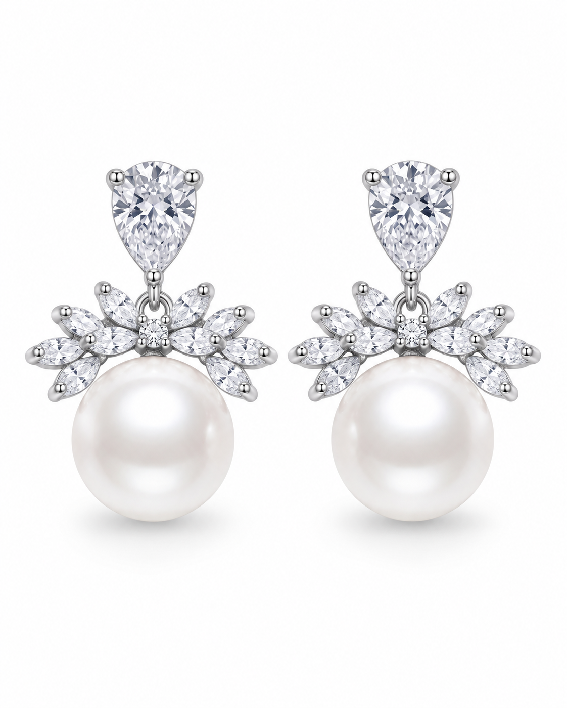 Elara Pearl Drop Earrings