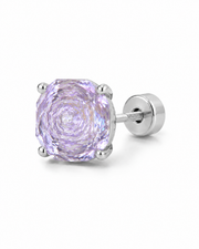 Aurora Rose-Cut Stud Earring