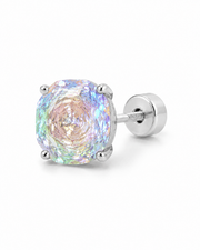 Aurora Rose-Cut Stud Earring