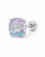 Aurora Rose-Cut Stud Earring