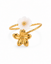 Bloom Pearl Open Ring Series