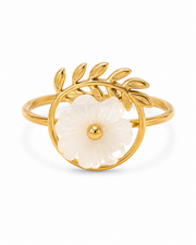 Bloom Pearl Open Ring Series