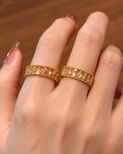 Celeste Pavé Open Ring