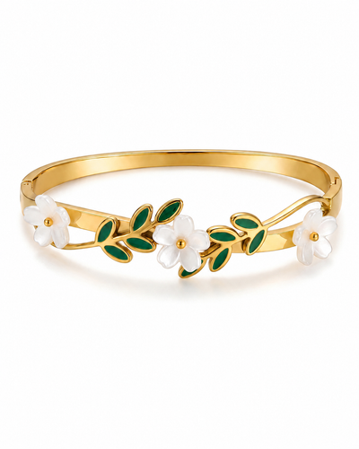 Verdant Bloom Bangle