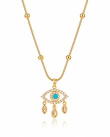 Evil Eye Drop Necklace