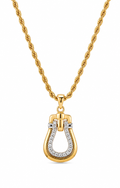 Equestrian Stirrup Necklace