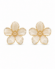 Ivory Bloom Earrings Series