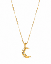 Celestia Moon & Star Necklace Series
