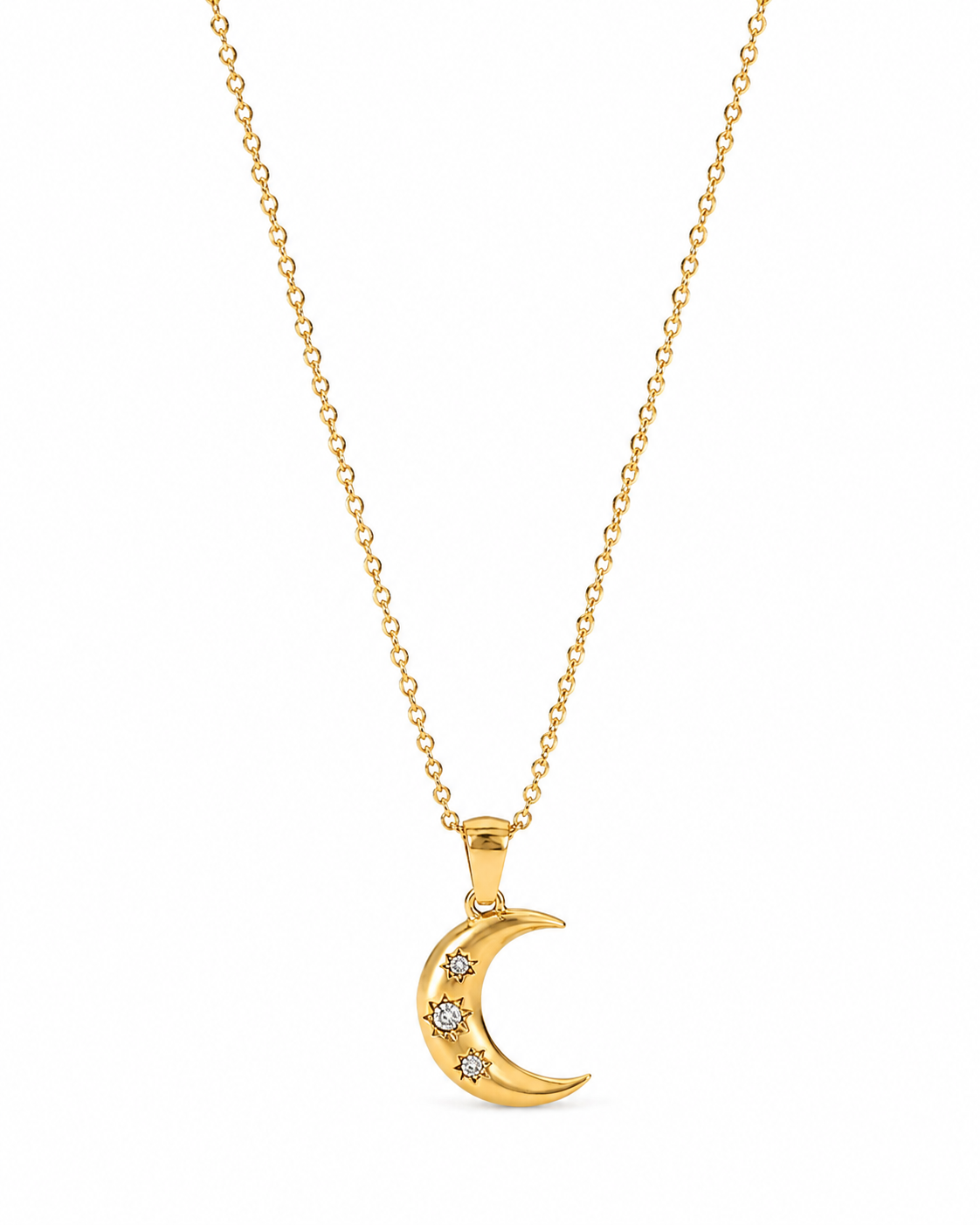 Celestia Moon & Star Necklace Series