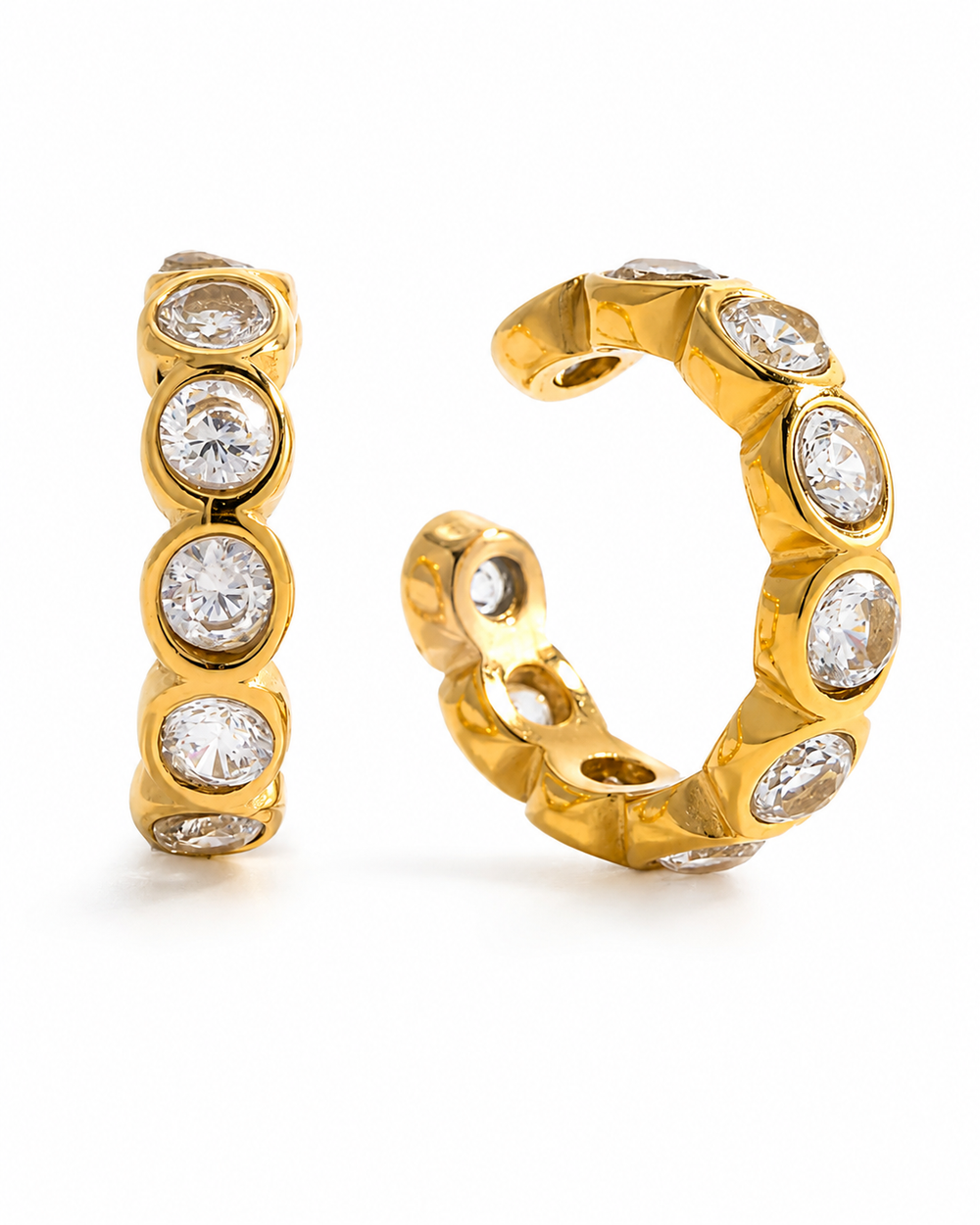Crystal Drop Earring Set