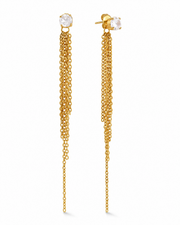 Crystal Drop Earring Set