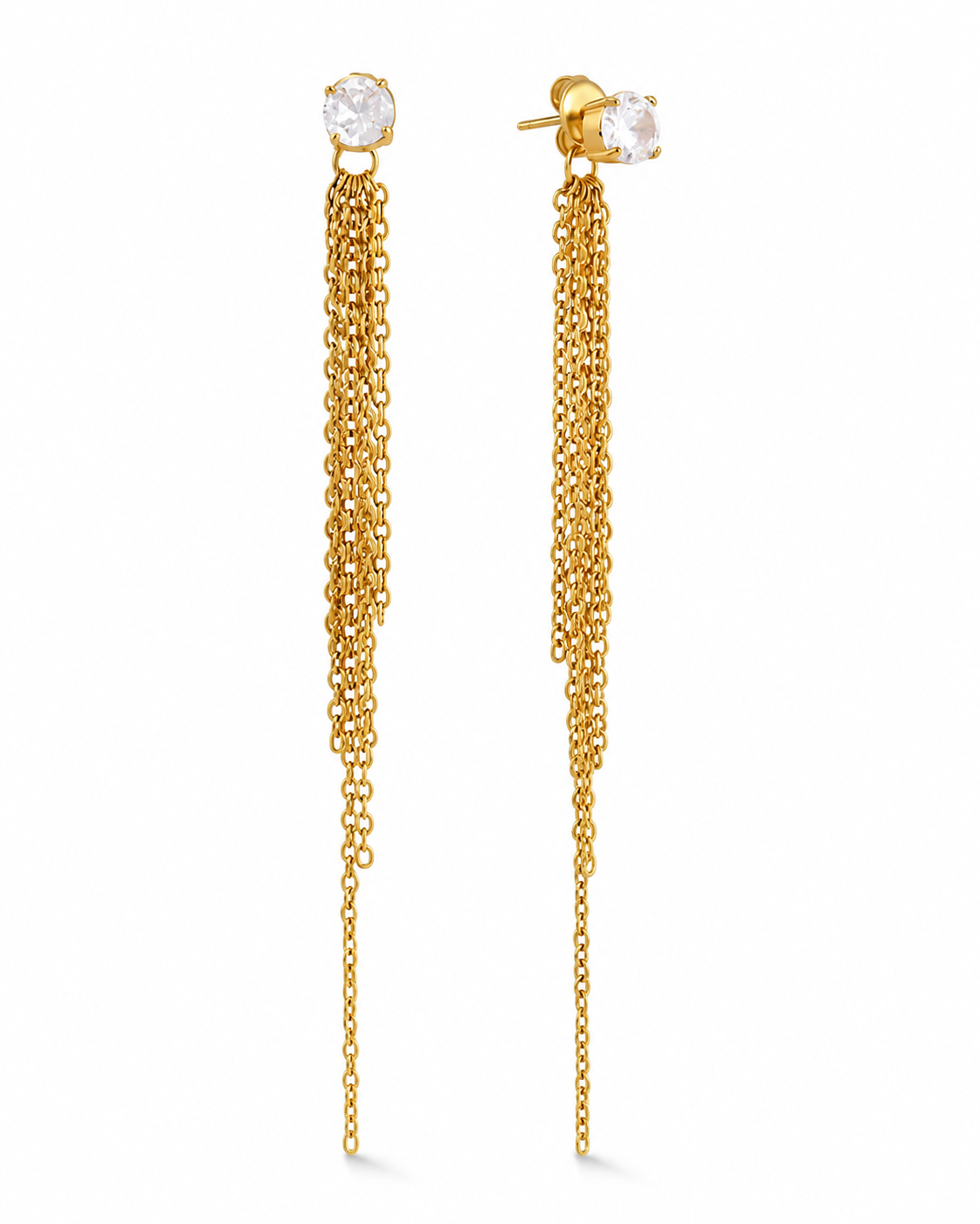 Crystal Drop Earring Set