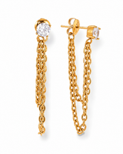 Crystal Drop Earring Set