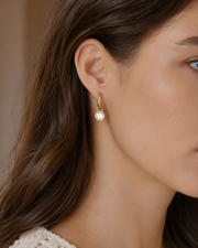 Charm Hoop Earrings