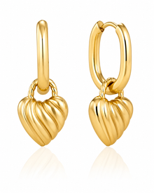Charm Hoop Earrings