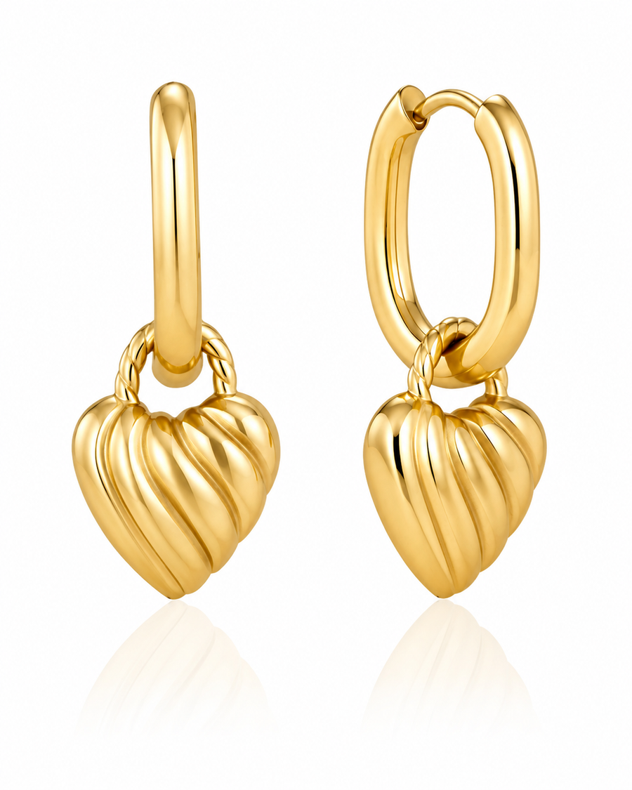 Charm Hoop Earrings