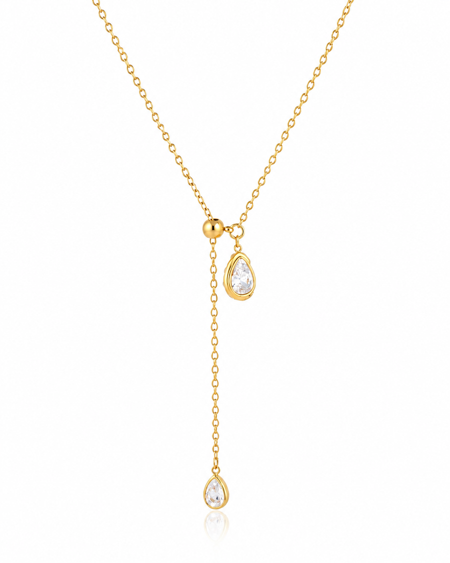 Luna Lariat Necklace Series
