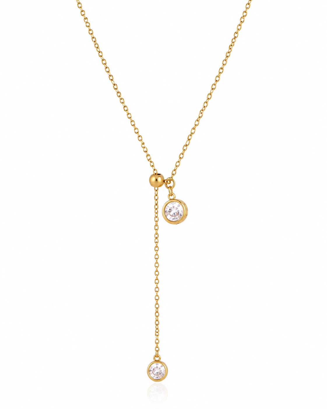 Luna Lariat Necklace Series