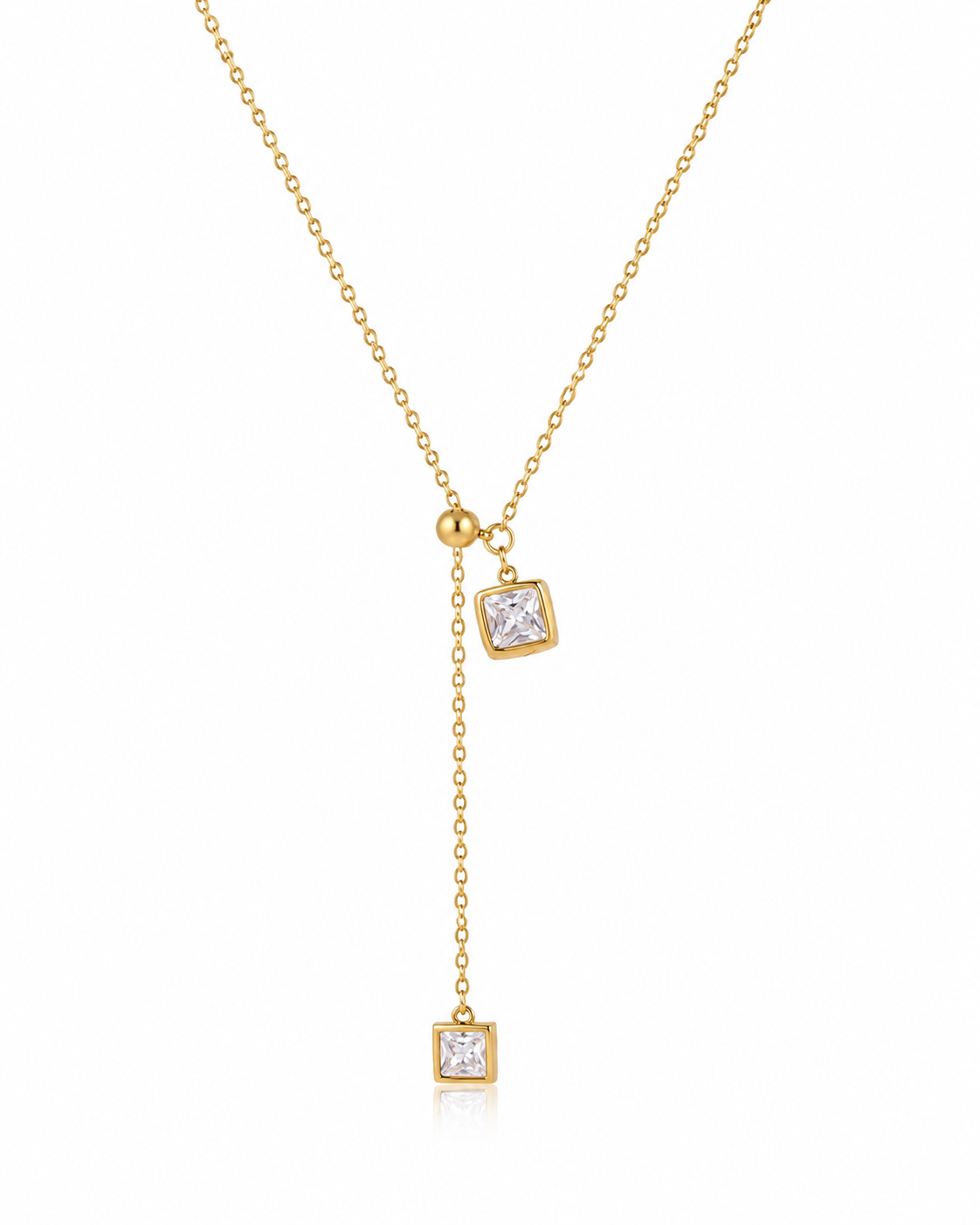 Luna Lariat Necklace Series