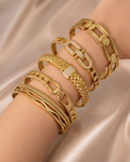 Aurelia Bangle Bracelet Series