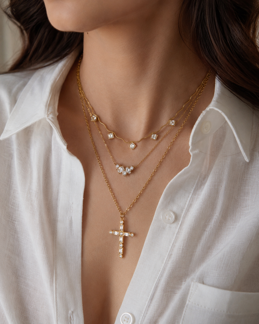 Liora Crystal Necklace Series