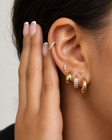Aurelia Gold Hoop Earring Series