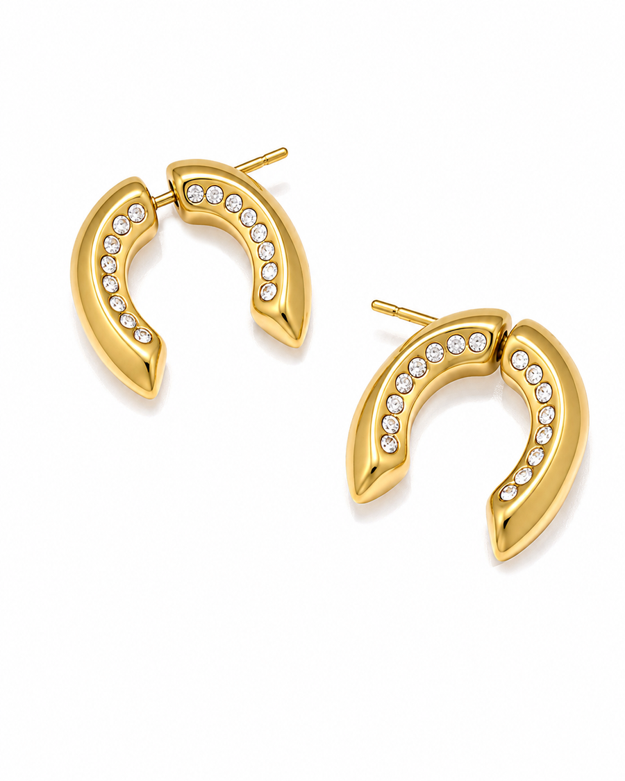 Aurelia Gold Hoop Earring Series