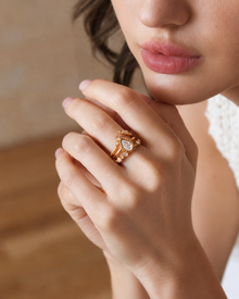 Selene Crystal Ring Series