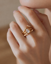Selene Crystal Ring Series