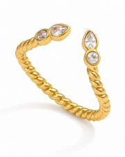Selene Crystal Ring Series