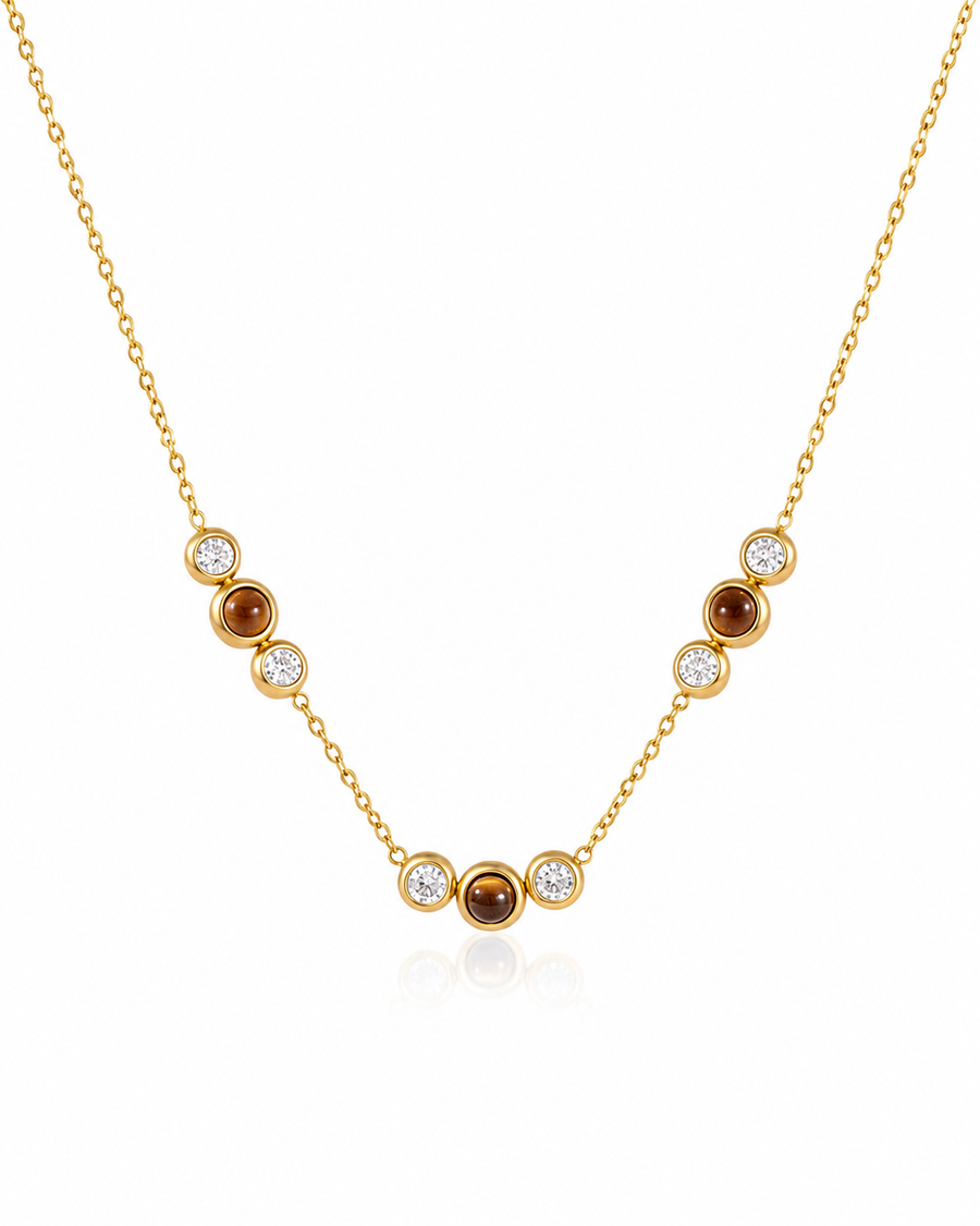 Solara Mixed Stone Necklace Series