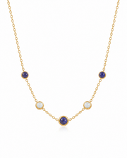 Celestia Blue Stone Necklace Series
