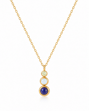 Celestia Blue Stone Necklace Series