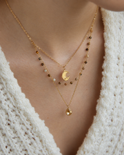 Luna Layered Charm Necklace