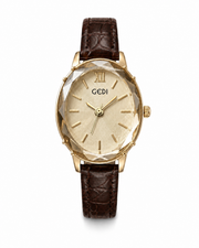 Aurelia Faceted Oval Watch