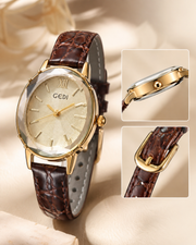 Aurelia Faceted Oval Watch