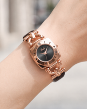 Valeria Roman Leather Watch