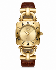 Valeria Roman Leather Watch