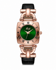 Valeria Roman Leather Watch